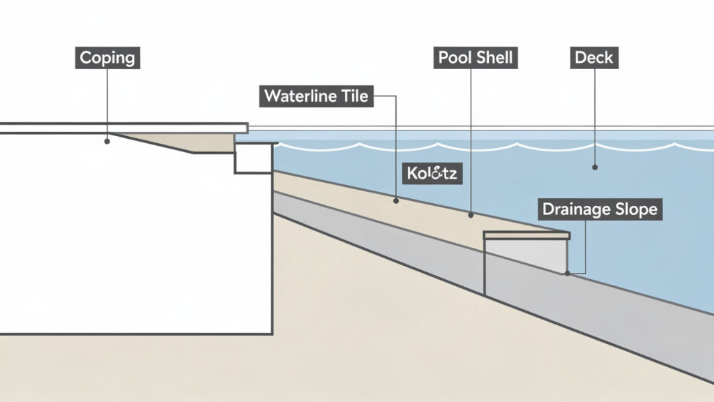 Swimming Pool Coping and Tile Ideas for a Luxury Backyard Look