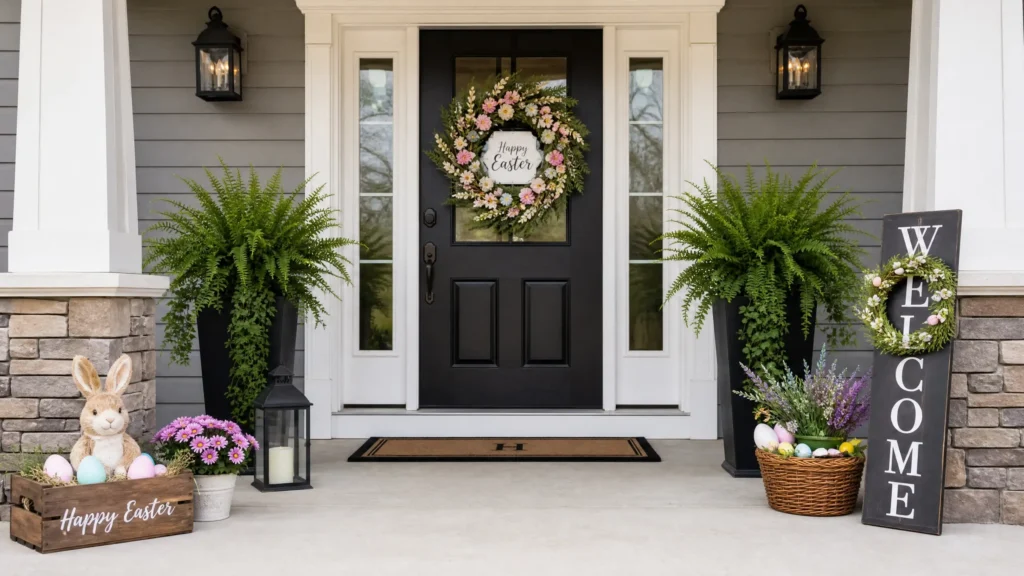 Easter front porch