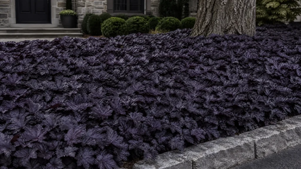 heuchera front yard landscaping 