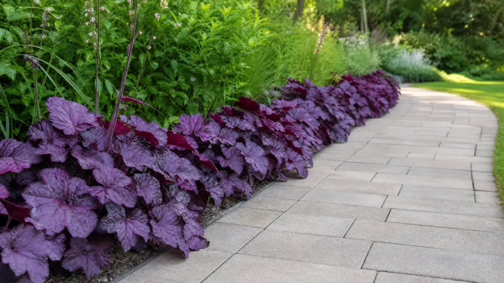 heuchera front yard landscaping