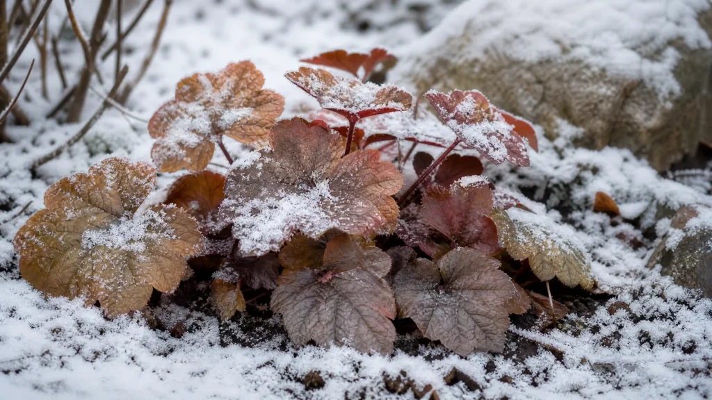 heuchera front yard landscaping 