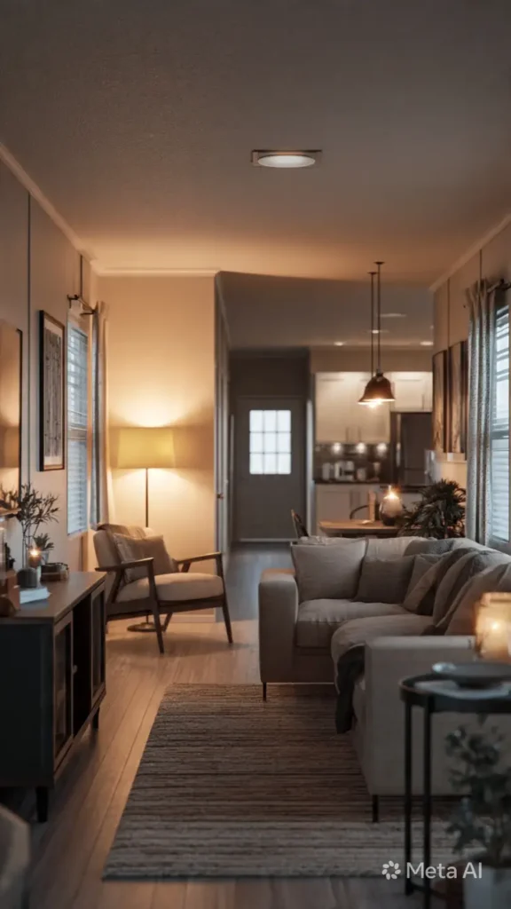 Single wide living room